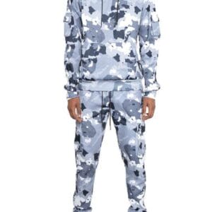 FULL CAMO HOODIE COTTON SWEAT SET
