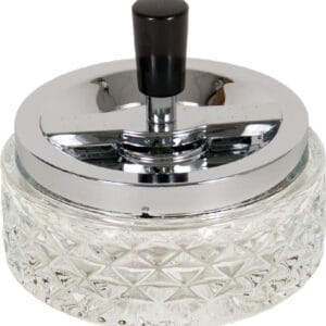 Glass Spinning Ashtrays | 4.75 Inch