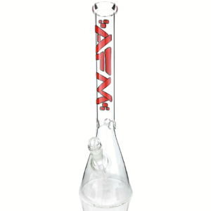18" AFM Classic Clear Glass Beaker Bong 5mm
