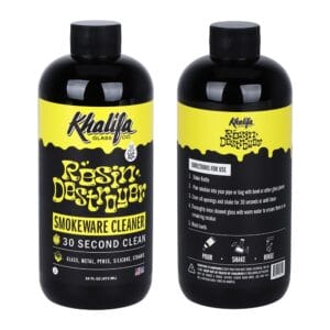 Khalifa Glass Co. Resin Destroyer Smokeware Cleaner - 16oz