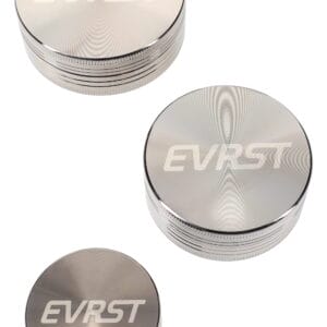 EVRST 2-Part Zinc Alloy Grinder – Gunmetal