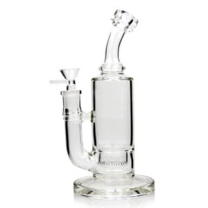 1Stop Glass 10 Inch Bong w/ Dropped Honeycomb Perc