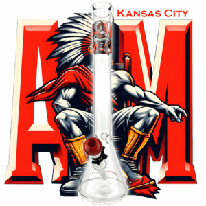 18" Kansas City Beaker Bong Bundle