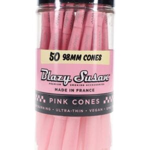 Blazy Susan 98 mm Pink Cones – 50-Pack Jar