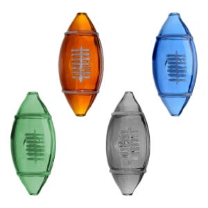 HANDMADE GLASS FISHBONE SPOON PIPE