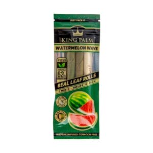 King Palm Watermelon Wave Mini Flavor Pre Rolled Leaf Tubes - 2 Pack