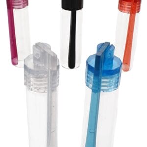 (Assorted Colors) Snuff Vial with Spoon 38-67 mm