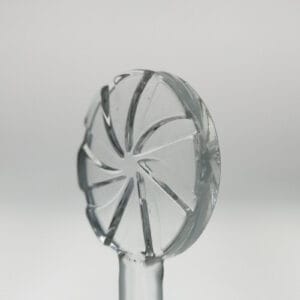 TAG - Quartz Banger Disc Carb Cap Dabber (35MM Diameter) (DOES NOT SPIN PEARLS)  **DISCOUNTED**