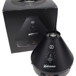 Storz & Bickel Volcano Classic Vaporizer – Onyx Black, Silver & Black