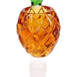Colored Glass Pineapple Bowl “Tiki Topper” – 14.5 mm Male