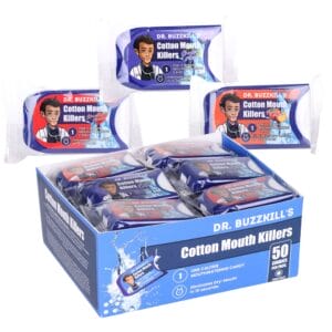 Dr. Buzzkill's CottonMouth Killers Candy | 50pc | 24pk Display