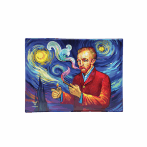 Smoky Night Glass Rollin' Tray