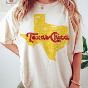 TEXAS CHICA GRAPHIC PLUS SIZE TEE / T-SHIRT