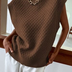 Knit Sweater Vest