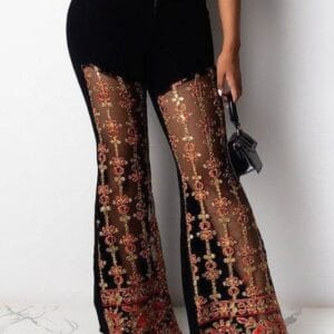 Lunar Bell Bottom Jean Inseam 32