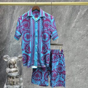 Summer time fine men beach shorts set