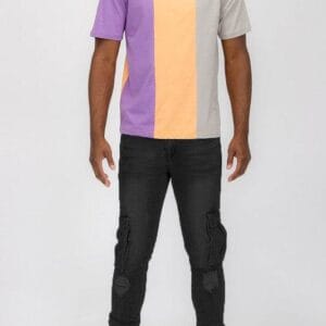 Weiv Mens Color Block T Shirt