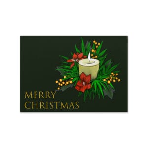Greeting card - Christmas Candle